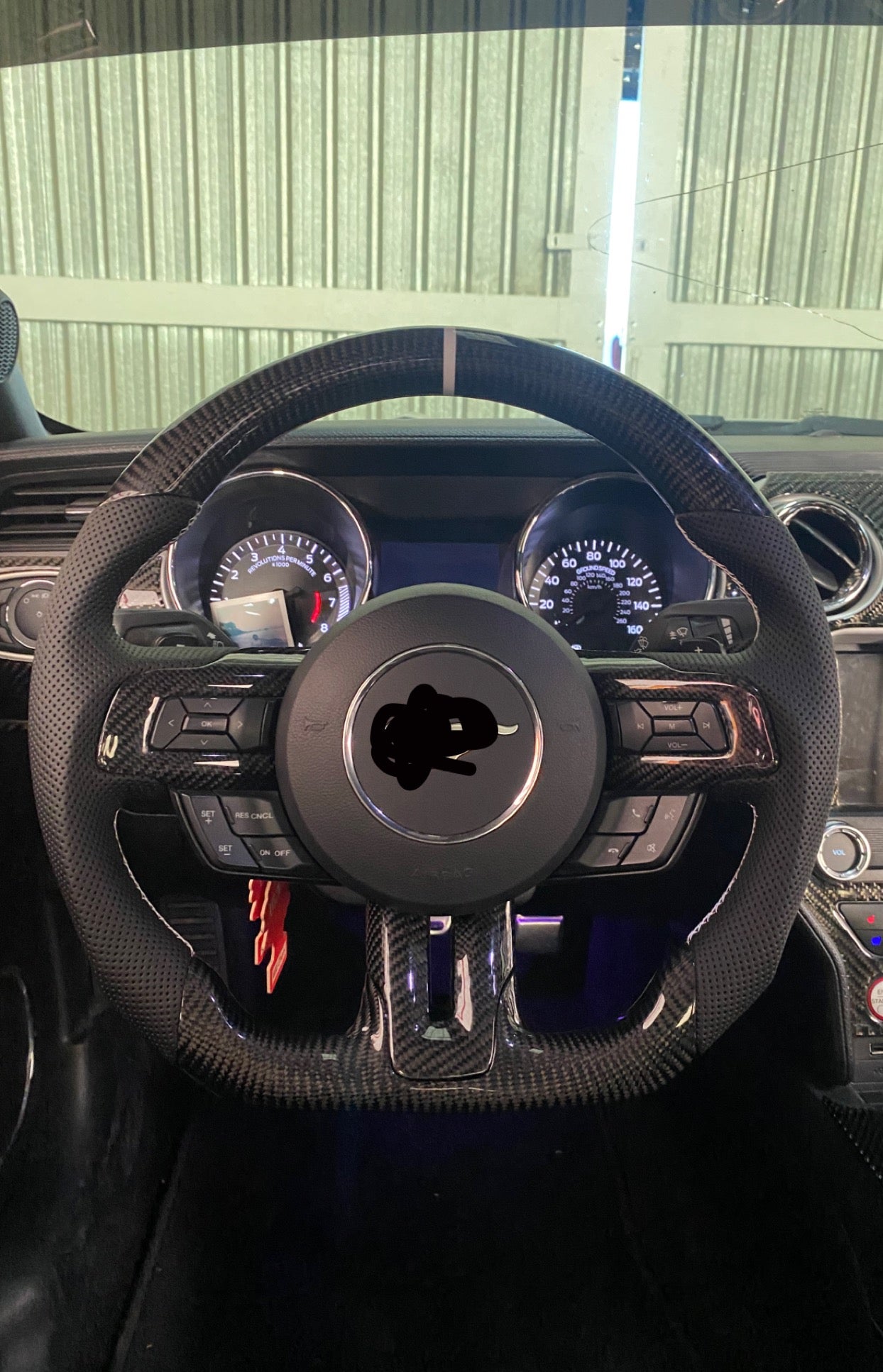 S550 Carbon Fiber steering wheel